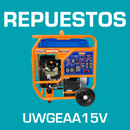 Repuestos de Generador A Gasolina 15,000W 15Kw UWGEAA15V
