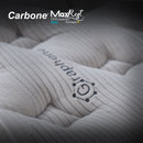 Colchones Ortopédicos Firmeza 7 Carbone Max Rest  Empacados Al Vacío Pillow Top Colchón Calidad Hotelera Memory Foam Con Resortes 35Cm Espesor (13.7")