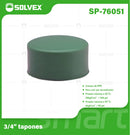 Tapón PPR 3/4". Conexión Termofusión para Tuberías de Agua. Tapa de Cierre.