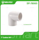 Codo PVC 90°  1" para Agua Potable.