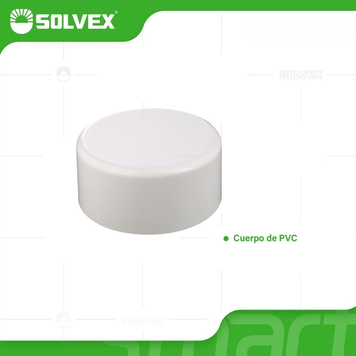 Tapones de PVC. Tapas de Cierre para Tuberías de Agua Potable.