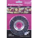 Disco De Tallado En Madera 4 " (100Mm) 7/8" 22Mm 22T Para Esmeril Angular. Ideal Corte, Esculpido Y Desbaste. Incluye cadena repuesto