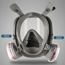 Respirador Facial 6800 Completo con Filtros No. 3. Máscara de Protección Respiratoria Gases y vapores orgánicos: benceno y sus sustancias homogéneas, cloro, alcohol etc