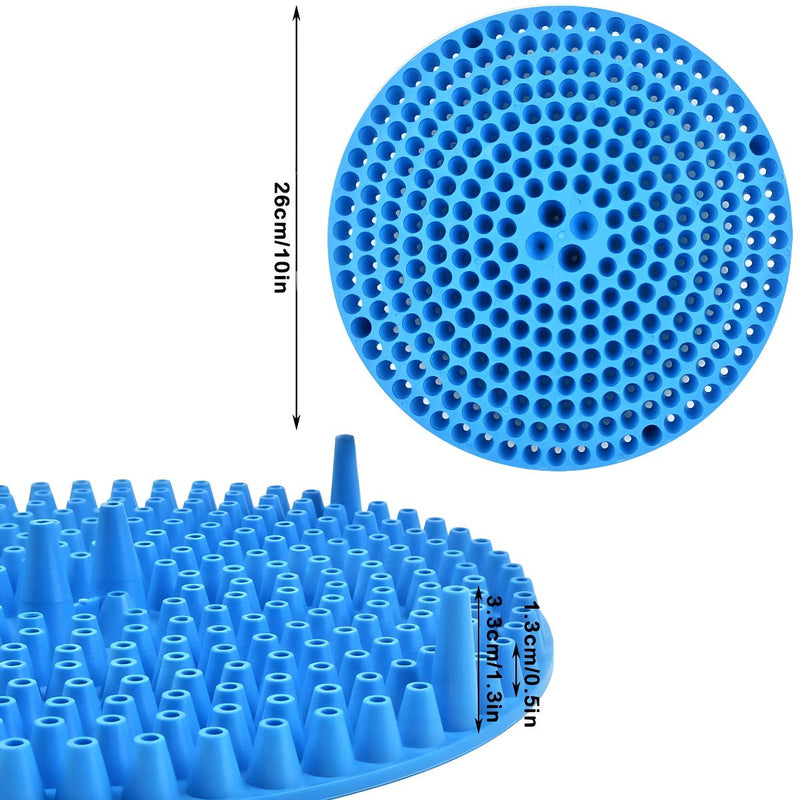 Trampa de Suciedad Para Balde de Lavado Filtro de Lavado de Autos De 26cm. Color Azul. Rejilla Para Cubeta Para Detailing.