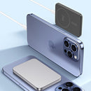 Power Bank Magnético Portátil Gris  10,000mAh 15W Carga Rápida. Ideal con Android y Apple. Bateria Cargador portátil celular.