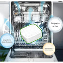 Pastillas Limpiadoras para Lavavajillas (Pack de 12 Unidades). Tabletas de Limpieza Profunda para Máquina Lavaplatos. Dishwhasher.