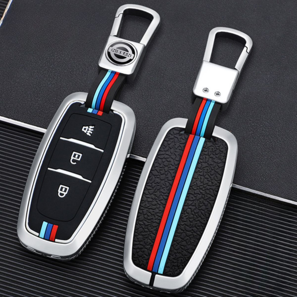 Funda Protectora Color Negro Para Llave Forthing Rich. Cover Para Control Remoto De Vehículo.