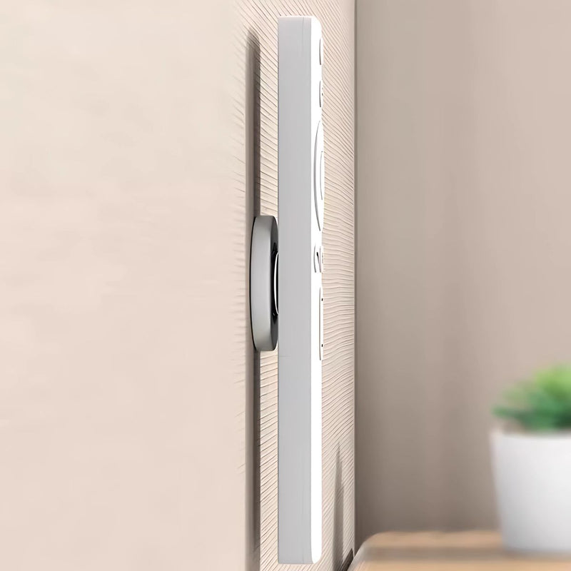 Base para control remoto Soporte Adhesivo de Pared. Base Con Pegatina doble contacto Magnética Multiusos.