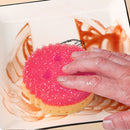 Esponja Limpiadora Multiusos (Pack de 2 Unidades). Esponja De Cocina Para Fregar Y Limpiar. Suaves En Agua Tibia Y Firmes En Agua Fría. Colores Surtidos.