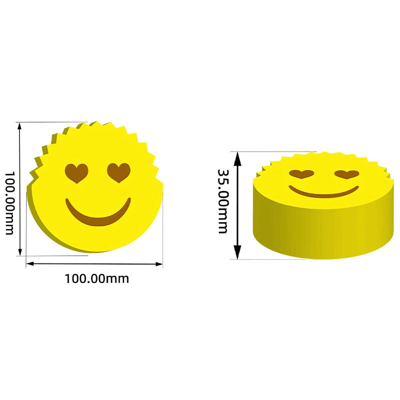 Esponja Limpiadora Multiusos (Pack de 2 Unidades). Esponja De Cocina Para Fregar Y Limpiar. Suaves En Agua Tibia Y Firmes En Agua Fría. Colores Surtidos.