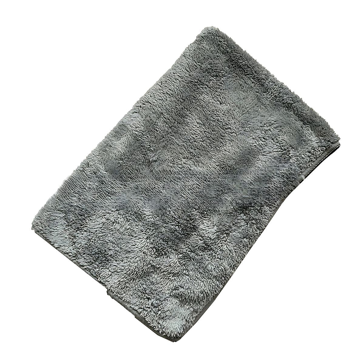 Paño de Microfibra Color Gris 40 x 90cm. Trapo De Limpieza Absorbente. (420gsm)