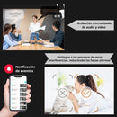 Cámaras De Seguridad Wireless inalambricas (Set de 2) 2.5K 4MP Con NVR 2 Canales. Con Sensor de Movimiento. Aprueba de Agua. Alarma. Camara De VideoVigilancia Con Audio Y Wifi.