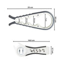 Abridor De Frascos Universal 5 En 1. Destapador De Tarros. Abridor De Botellas Y Latas Con Tapete antideslizante.