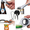 Abridor De Frascos Universal 5 En 1. Destapador De Tarros. Abridor De Botellas Y Latas Con Tapete antideslizante.