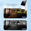 Cámara De Seguridad Solar Inalámbrica WiFi. Cámara de Videovigilancia Con Visión Nocturna Y Detección Inteligente A Prueba De Agua.