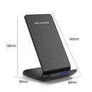 Cargador Inalámbrico Rápido Qi con Soporte Vertical. 35W