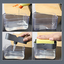 Dispensador De Jabón Con Soporte Para Esponja Para Fregador