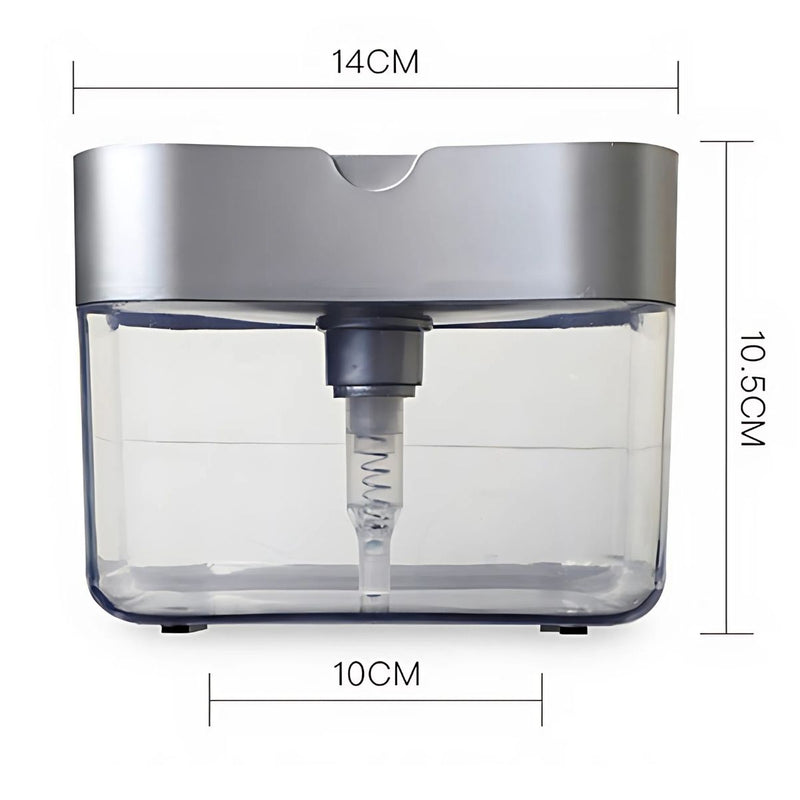 Dispensador De Jabón Con Soporte Para Esponja Para Fregador