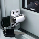 Cerradura de seguridad Para Ventanas Corredizas Con llave. Cerrojo Para Protección Infantil y Antirrobo