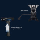 Silla Gamer Ergonómica Estilo Spiderman Negra Con Soporte Lumbar Y Respaldar Reclinable 180°