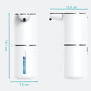 Dispensador Automático De Jabón Espuma Recargable con Puerto USB Color Blanco