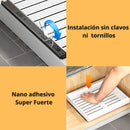 Gavetero Organizador De Cocina Expandible Y Extraíble De Acero Para Latas, Platos Y Despensa. 32 a 53cm de ancho x42.5cm profundo. Color Blanco. 1 Unidad