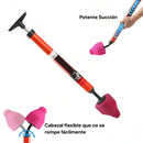 Destapador De Inodoros De Alta Presión. Destapacaños De Succión Potente Para Baño, Cocina Y Drenajes. Destapa cañerias