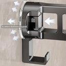 Repisas De Aluminio Con Ventosa Para Baño. Estante Flotante De Ducha. Color Gris.