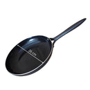 Sartén Cerámico Antiadherente 10.2"  (26 Cm) Color Negro Con Mango Negro.Eco Friendly 100% Libre De Teflon.