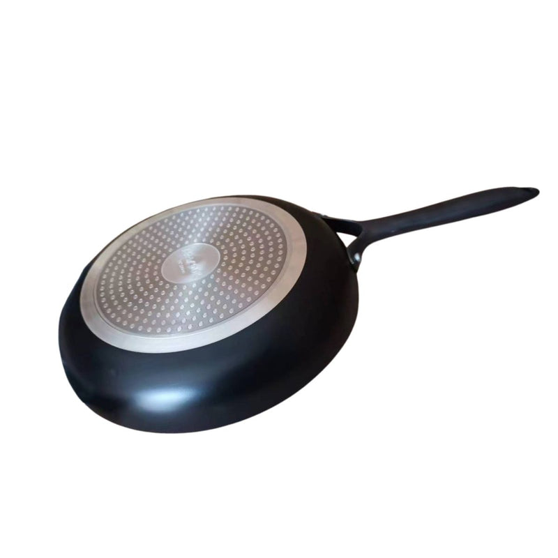 Sartén Cerámico Antiadherente 10.2"  (26 Cm) Color Negro Con Mango Negro.Eco Friendly 100% Libre De Teflon.