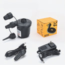 Bomba De Aire Eléctrica para inflar Con Boquillas Intercambiables. Inflador De Colchones, Inflables (0.7 Psi). 12V. 50 W. 110V