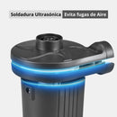 Bomba De Aire Eléctrica para inflar Con Boquillas Intercambiables. Inflador De Colchones, Inflables (0.7 Psi). 12V. 50 W. 110V
