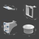 Cerradura De Seguridad Magnética Invisible Para Muebles Y Gabinetes. Protección De Niños (Set de 4 Cerraduras).