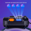 Linterna lampara de cabeza casco Frontal Recargable Con Sensor De Movimiento Tipo Minero COB de Cabeza 2000 mAh WaterProof y Puerto USB Tipo C.
