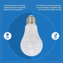 Foco Led Con Sensor De Luz fotocelda Automático E27. Bombillo Con Sensor de Movimiento Ideal Para Exteriores, Pasillos, Garajes, Patios, Entradas. 9w