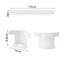 Sujetador de Sabanas colchon invisible. Tiras De Fijación Transparentes Para Sábanas Antideslizantes (Set de 4 unds).