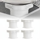 Sujetador de Sabanas colchon invisible. Tiras De Fijación Transparentes Para Sábanas Antideslizantes (Set de 4 unds).