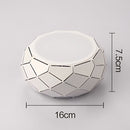 Lámpara LED De Techo Con Efecto Decorativo De Luz Geométrica. 5W. 6.2” (16cm) Luz Cálida