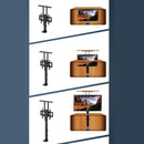 Soporte De TV oculto Con Altura motorizado automático 22.6 - 44.9” (57.5cm  – 1.2 mts) Con Control Remoto. Elevador de TV Automático. Para Monitores 42-70”.