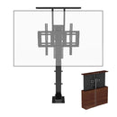 Soporte De TV oculto Con Altura motorizado automático 22.6 - 44.9” (57.5cm  – 1.2 mts) Con Control Remoto. Elevador de TV Automático. Para Monitores 42-70”.