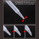 Boquilla tubo de mezcla para pegamento epoxico doble componente Boquilla Para Silicona, Resina Epóxica