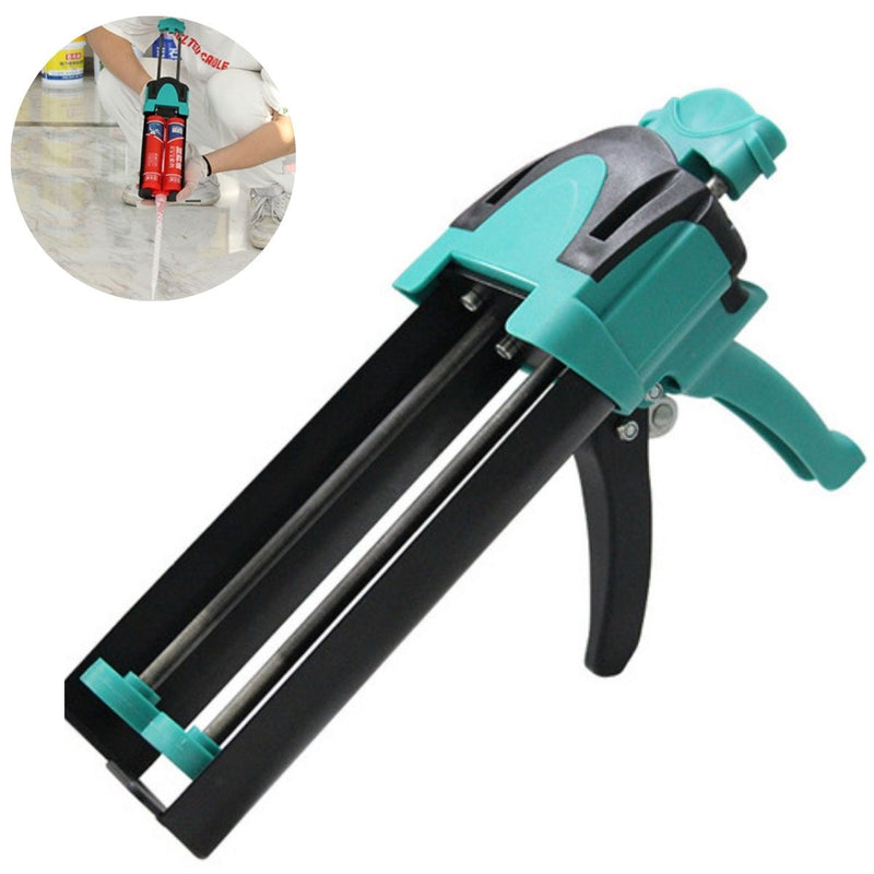 Pistola Calafateadora Doble Cartucho Para Usar con cartucos dobles Con Epoxicos, Resina De Doble Componente.