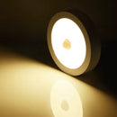 Lámpara De Techo Plafón LED 18W Con Sensor De Movimiento 8.8”(22.5cm). Luz Cálida.