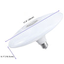 Foco LED RGB Y Luz Blanca 6500K Bluetooth Con Bocina. Lámpara Socket E27 Con Control Remoto. Bombillo Para Salas, Habitaciones, Gamers. 48W. 11.8”(30CM)