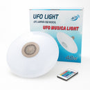 Foco LED RGB Y Luz Blanca 6500K Bluetooth Con Bocina. Lámpara Socket E27 Con Control Remoto. Bombillo Para Salas, Habitaciones, Gamers. 48W. 11.8”(30CM)