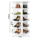 Organizador multifuncional giratorio De 5 Niveles. Mueble Zapatero Redondo De Almacenamiento. Estante Giratorio.  Zapatos