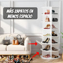 Organizador multifuncional giratorio De 7 Niveles. Mueble Zapatero Redondo De Almacenamiento. Estante Giratorio. Zapatos