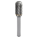 Fresa Lima Rotativa Ovalada De Carburo De Tungsteno ara Mototool. Vástago: 6mm. Cabeza: 12mm.