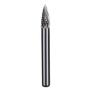 Fresa Lima Rotativa Cónica De Carburo De Tungsteno Para Mototool. Vástago: 6mm. Cabeza: 6mm.