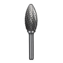 Fresa Lima Rotativa Ovalada De Carburo De Tungsteno Para Mototool. Vástago: 6mm. Cabeza: 16mm.